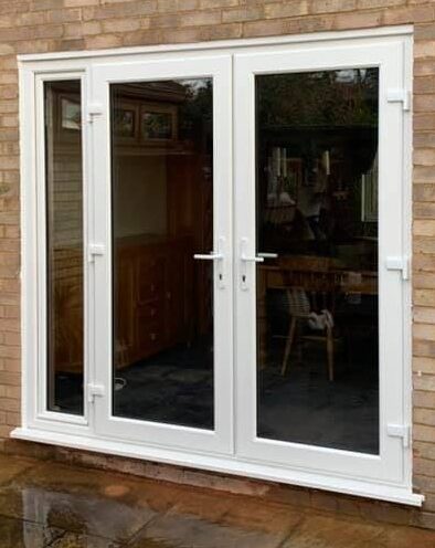 Actual Upvc Door installed by Affordable Windows